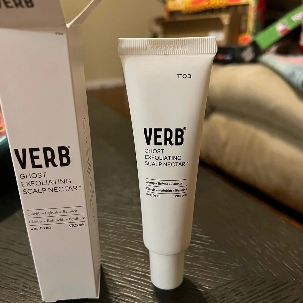 Brand new VERB ghost exfoliating scalp nectar